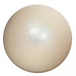 Chacott мяч 18,5 3015030013-98 Jewelry Ball Мяч ювелирный с блёстками 501 Перламутр